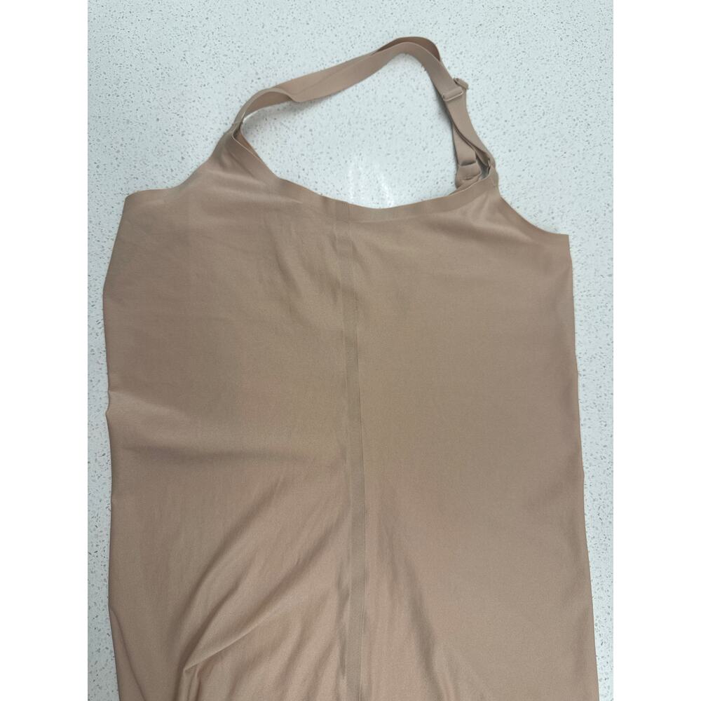 Chantelle SoftStretch Bodysuit Nude Tan Size XS / S $68 - Picture 8 of 9